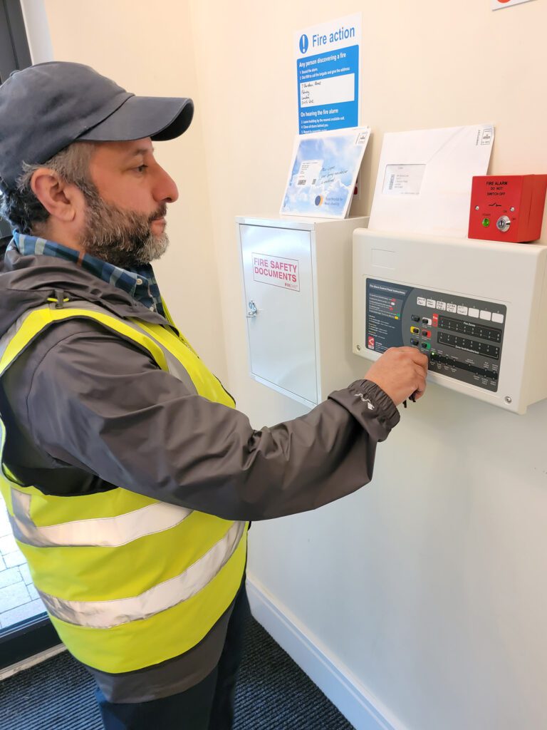 fire alarm servicing london